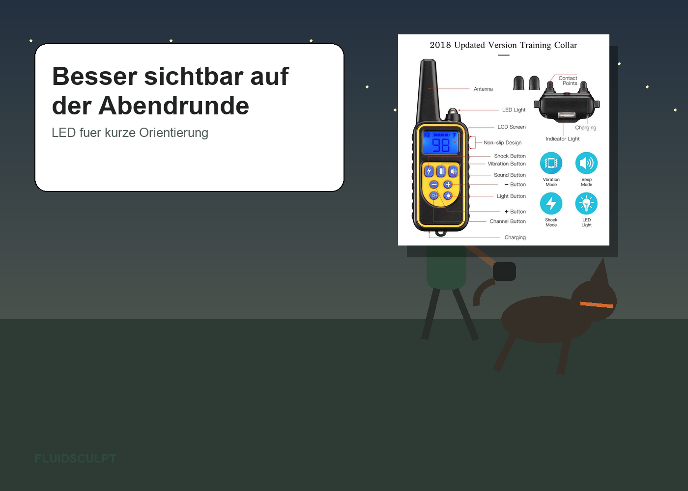 LED Sichtbarkeit bei der Abendrunde