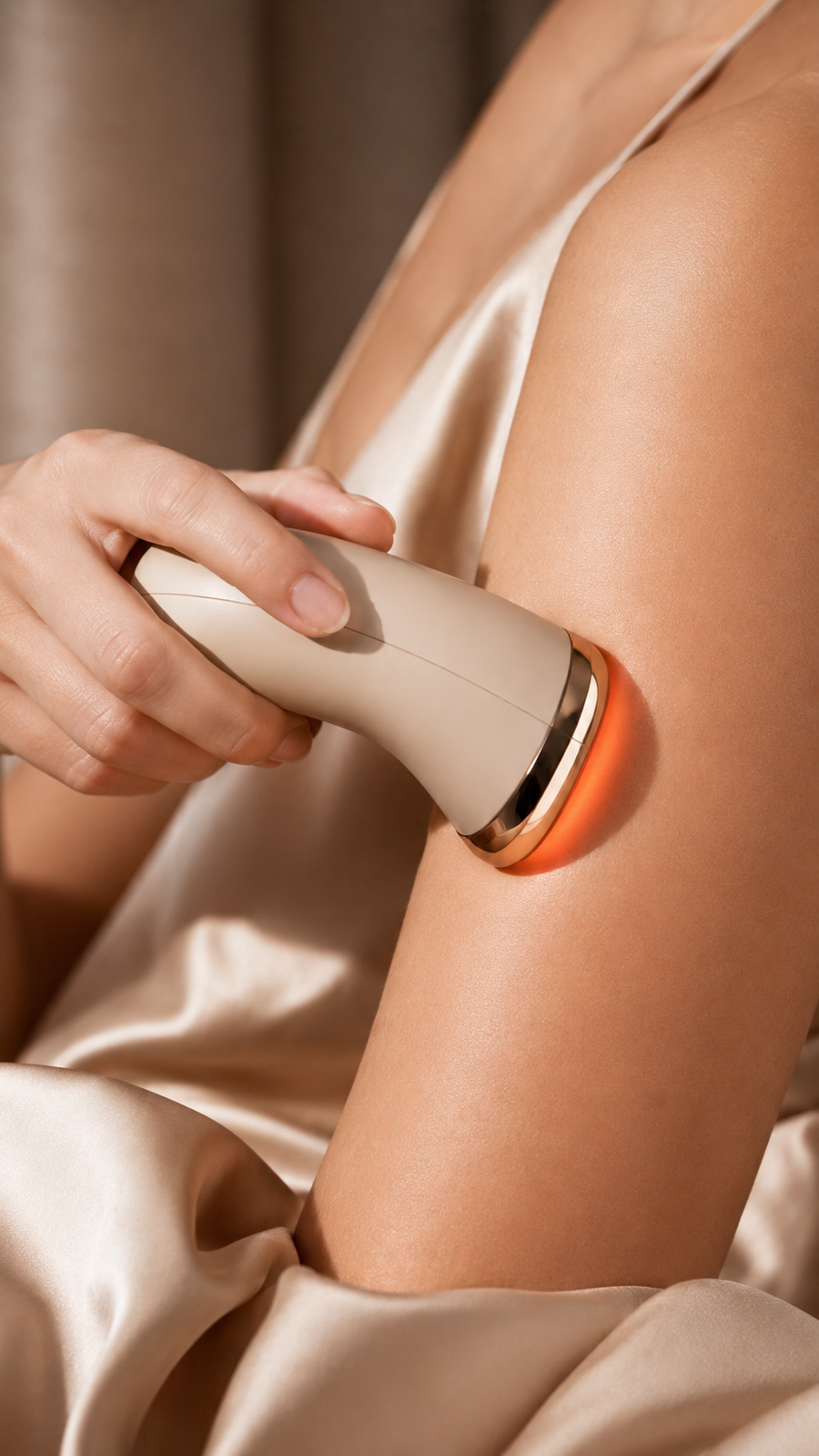 FluidContour™ body wand — targeted infrared sculpting on arm