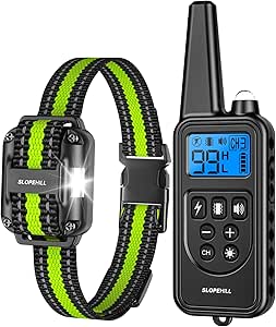 Waldpfote Trainingshalsband mit Ton, Vibration & LED